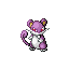 Rattata front-facing sprite from Pokémon Emerald