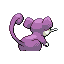 Rattata back-facing sprite from Pokémon LeafGreen