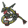 Rayquaza shiny front-facing sprite from Pokémon Black 2