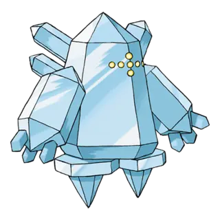 Regice official artwork