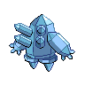 Regice back-facing sprite from Pokémon Black