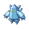 Regice front-facing sprite from Pokémon Black