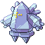 Regice front-facing sprite from Pokémon Emerald