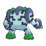 Regigigas shiny back-facing sprite from Pokémon Black 2