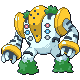 Regigigas front-facing sprite from Pokémon Diamond