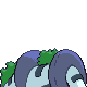 Regigigas shiny back-facing sprite from Pokémon Diamond
