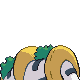 Regigigas back-facing sprite from Pokémon HeartGold