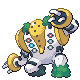 Regigigas front-facing sprite from Pokémon HeartGold