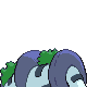 Regigigas shiny back-facing sprite from Pokémon Platinum