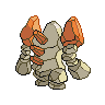 Regirock back-facing sprite from Pokémon Black 2