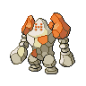 Regirock front-facing sprite from Pokémon Black 2