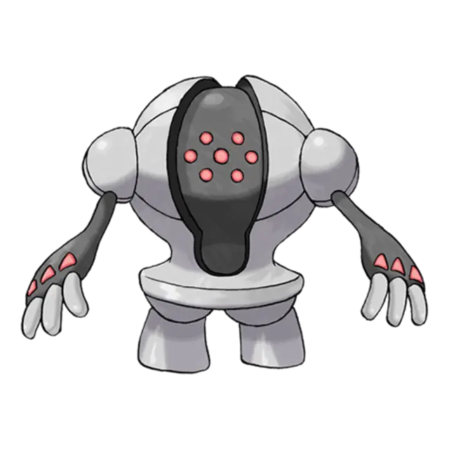 Registeel, the Iron Pokémon — Steel-type Pokémon official artwork