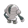 Registeel back-facing sprite from Pokémon Black 2
