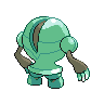 Registeel shiny back-facing sprite from Pokémon White
