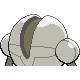 Registeel back-facing sprite from Pokémon Pearl