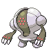 Registeel front-facing sprite from Pokémon HeartGold