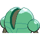 Registeel shiny back-facing sprite from Pokémon Platinum