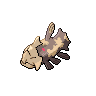 Relicanth front-facing sprite from Pokémon Black