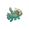 Relicanth shiny back-facing sprite from Pokémon Black
