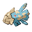 Relicanth shiny front-facing sprite from Pokémon Emerald