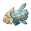 Relicanth shiny front-facing sprite from Pokémon Ruby