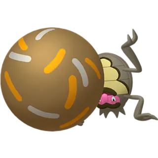 Rellor front-facing sprite from Pokémon Scarlet/Violet: The Indigo Disk