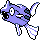 Remoraid front-facing sprite from Pokémon Crystal