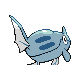 Remoraid back-facing sprite from Pokémon Diamond