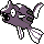 Remoraid shiny front-facing sprite from Pokémon Silver
