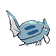 Remoraid back-facing sprite from Pokémon SoulSilver