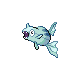 Remoraid front-facing sprite from Pokémon SoulSilver