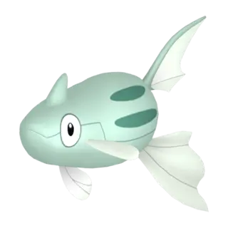 Remoraid front-facing sprite from Pokémon Sword