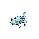 Remoraid front-facing sprite from Pokémon Platinum