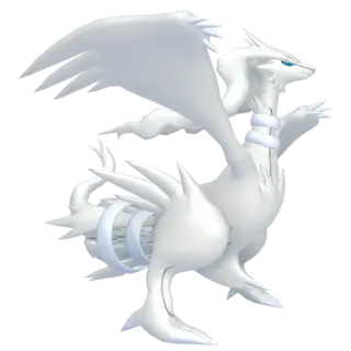 Reshiram front-facing sprite from Pokémon Shield