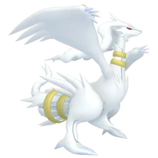 Reshiram shiny front-facing sprite from Pokémon Shield