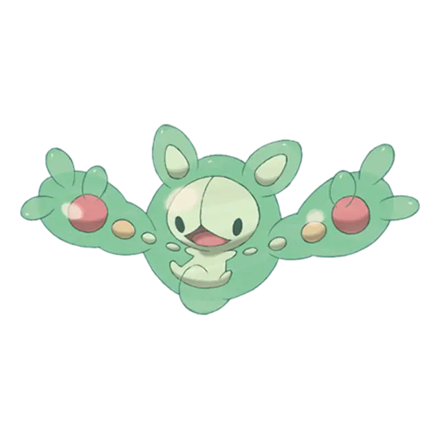 Reuniclus, the Multiplying Pokémon — Psychic-type Pokémon official artwork