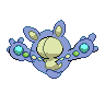 Reuniclus shiny back-facing sprite from Pokémon White 2
