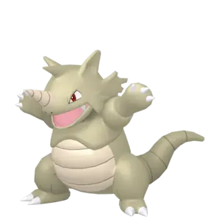 Rhydon shiny front-facing sprite from Pokémon Sword
