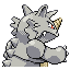 Rhydon back-facing sprite from Pokémon Ruby