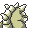 Rhydon back-facing sprite from Pokémon Yellow