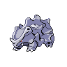 Rhyhorn front-facing sprite from Pokémon Black 2