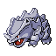 Rhyhorn front-facing sprite from Pokémon LeafGreen