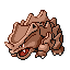 Rhyhorn shiny front-facing sprite from Pokémon LeafGreen