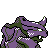 Rhyhorn back-facing sprite from Pokémon Silver
