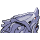Rhyhorn back-facing sprite from Pokémon Platinum