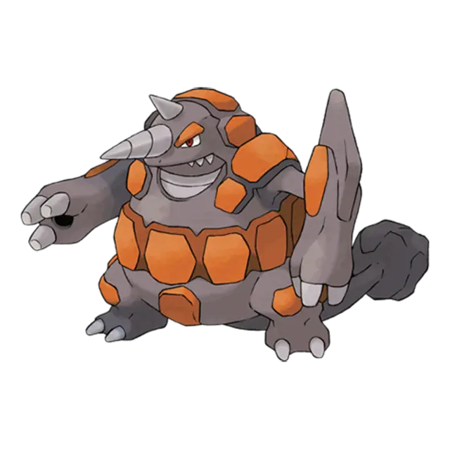 Rhyperior, the Drill Pokémon — Ground/Rock-type Pokémon official artwork