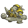 Rhyperior shiny back-facing sprite from Pokémon White 2