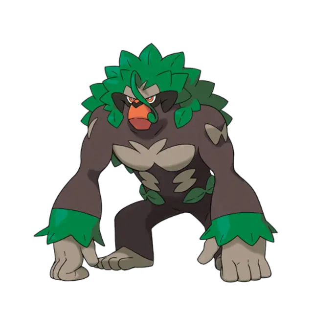 Rillaboom, the Drummer Pokémon — Grass-type Pokémon official artwork