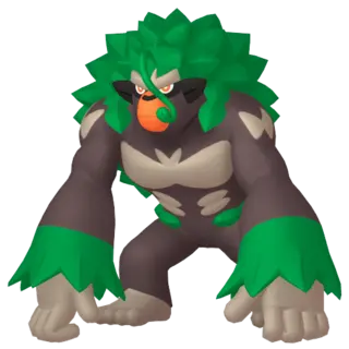 Rillaboom front-facing sprite from Pokémon Violet