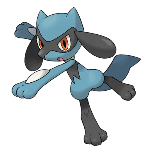 Riolu, the Emanation Pokémon — Fighting-type Pokémon official artwork
